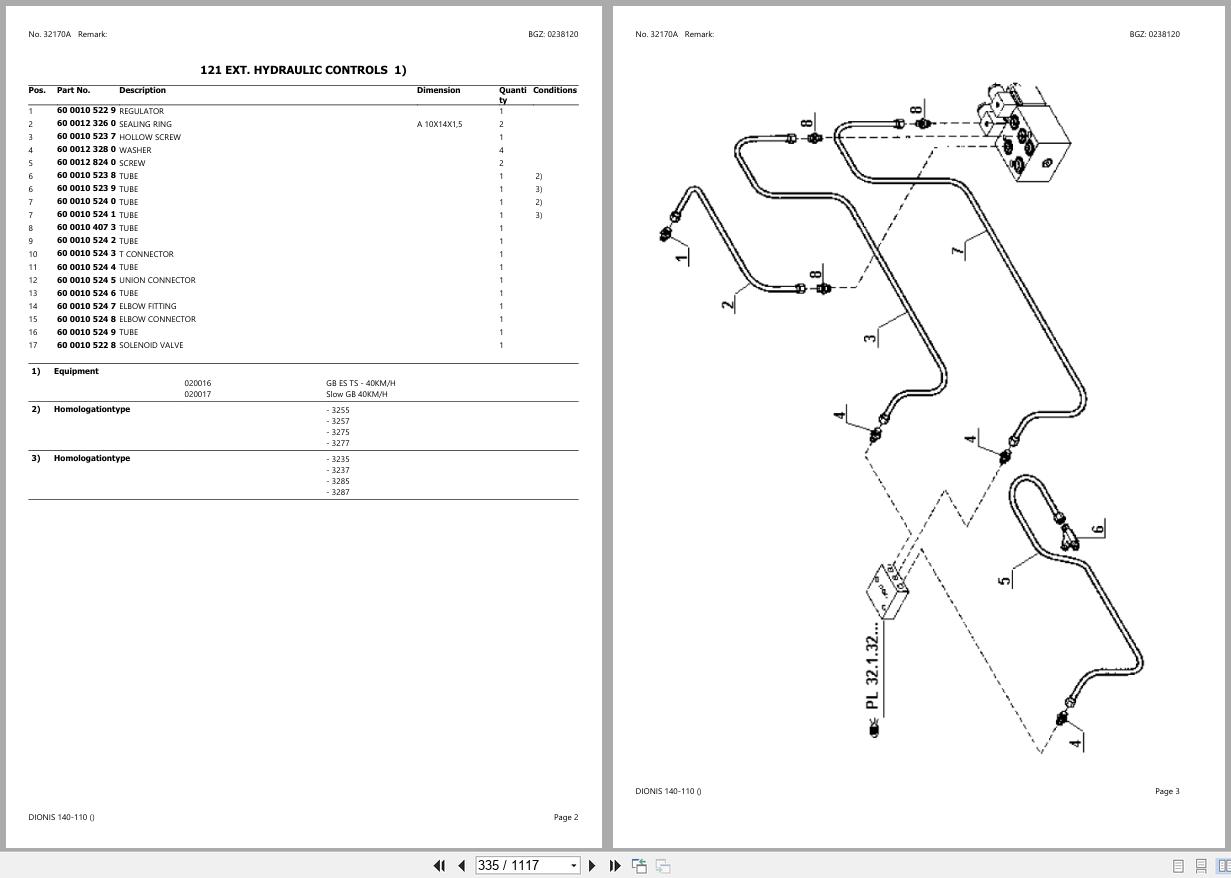 CLAAS DIONIS 140 110 CT35D3000 CT35D5999 Spare Parts Catalog (2)