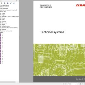 CLAAS ELIOS 200 (A28) Assembly Operators Repair Technical Manual (1)