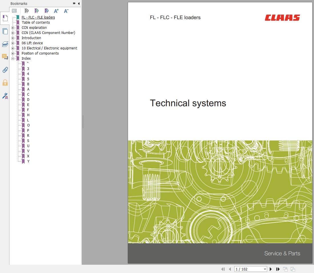 CLAAS FRAME (B95) Assembly Operators Technical Manual (1)