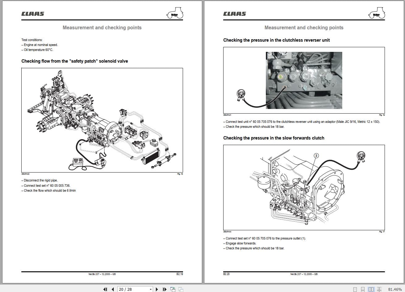 CLAAS NECTIS F 267 257 247 227 2WD 4WD (T16) Assembly Operators Repair Technical Manual (4)