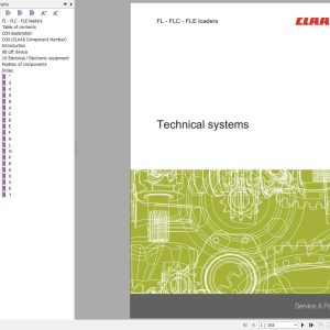 CLAAS NECTIS VE 237 227 217 2WD 4WD (T14) Assembly Operators Repair Technical Manual (1)