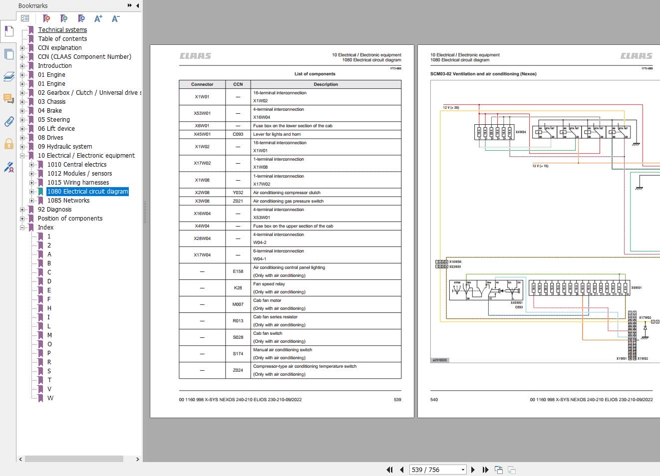 CLAAS NEXOS 230 220 FB (A29) Assembly Operators Technical Manual (4)