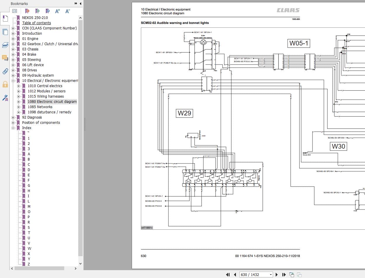 CLAAS NEXOS 250 210 OPENCABIN Stage 3b (A47) Assembly Operators Repair Technical Manual (5)