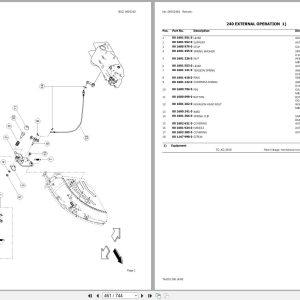 CLAAS TALOS 200 A39 2208010001-2208010243 Spare Parts Catalog Claas Talos 200 A39 2208010001 2208010243 Spare Parts Catalog (2)