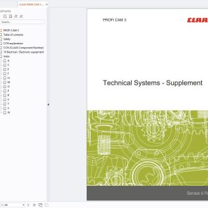 CLAAS XERION 3000 2500 (033) Assembly Operators Technical Manual (1)