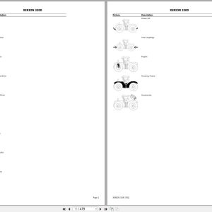 CLAAS XERION 3300 78100011 7800109 Spare Parts Catalog (1)
