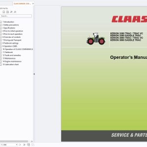 CLAAS XERION 3800 3300 (781) Assembly Operators Repair Technical Manual (1)