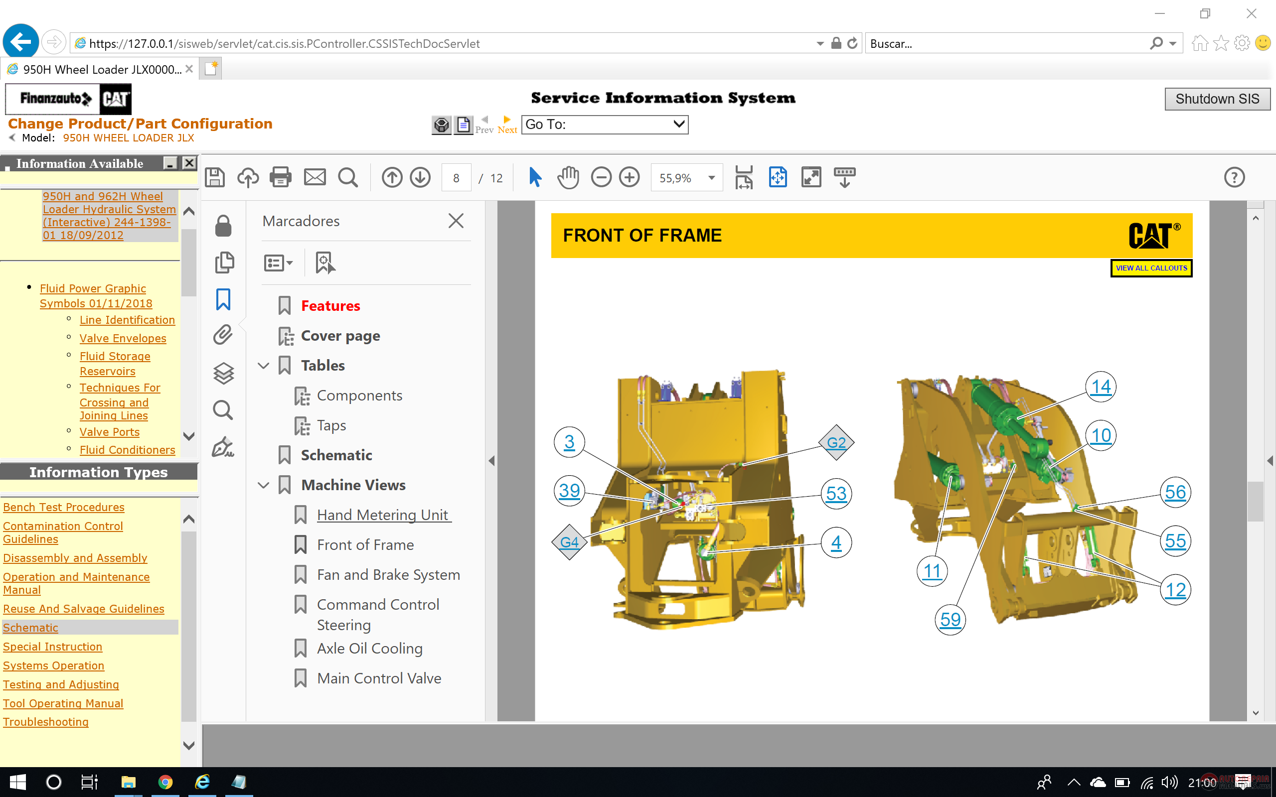 Caterpillar SIS 10.2021 EPC Spare Parts Catalog Repair Manuals Wiring Hydraulic Diagrams (2)