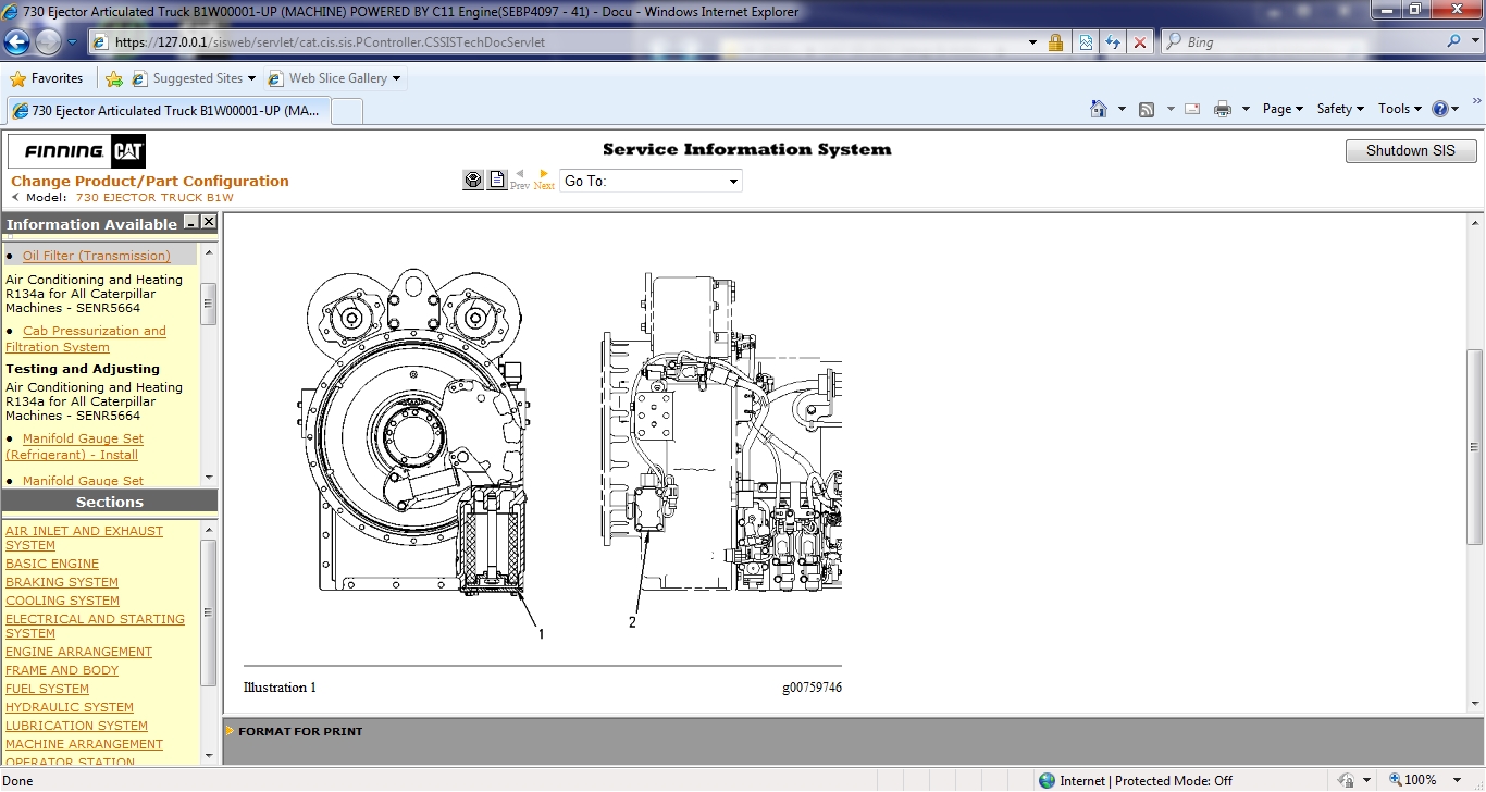 Caterpillar SIS 10.2021 EPC Spare Parts Catalog Repair Manuals Wiring Hydraulic Diagrams (5)