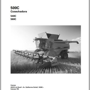 Challenger Draper Platform 9250 DynaFlex 25 30 35 40 Operators Manual 6287363M1 ES (1)