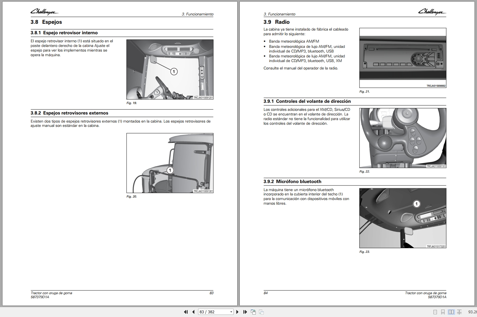Challenger Tractor With Rubber Tracks MT755E MT765E MT775E Operator Manual 587379D1A 2016 ES (2)