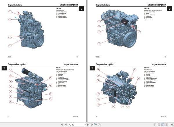 Deutz Engine TCD 4.1 L4 TCD 6.1 L6 Operating Manual MG5703 (2)