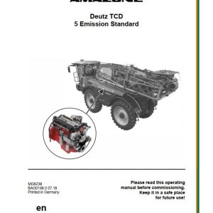 Deutz Engine TCD4.1L4 TCD6.1L6 TTCD6.1L6 Operating Manual MG6238 (1)