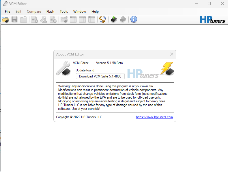 ECUTOOL Software Service for HP Tuners 5.1.58 Muti Languages VCM EDITOR BETA V5.1 (3)