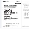 Hitachi Excavator ZX290LC 5N Technical Workshop Parts Manual (1)