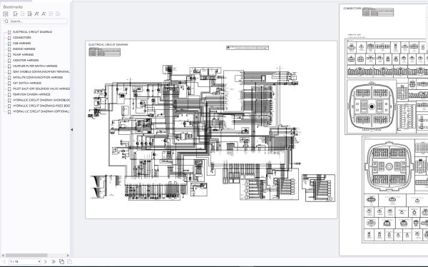 Hitachi Excavator ZX290LC 5N Technical Workshop Parts Manual (2)