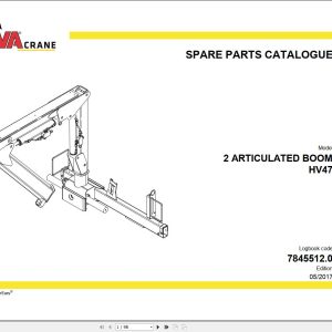 Hyva 2 Articulated Boom HV47 Parts Catalog 7845512.0 (1)