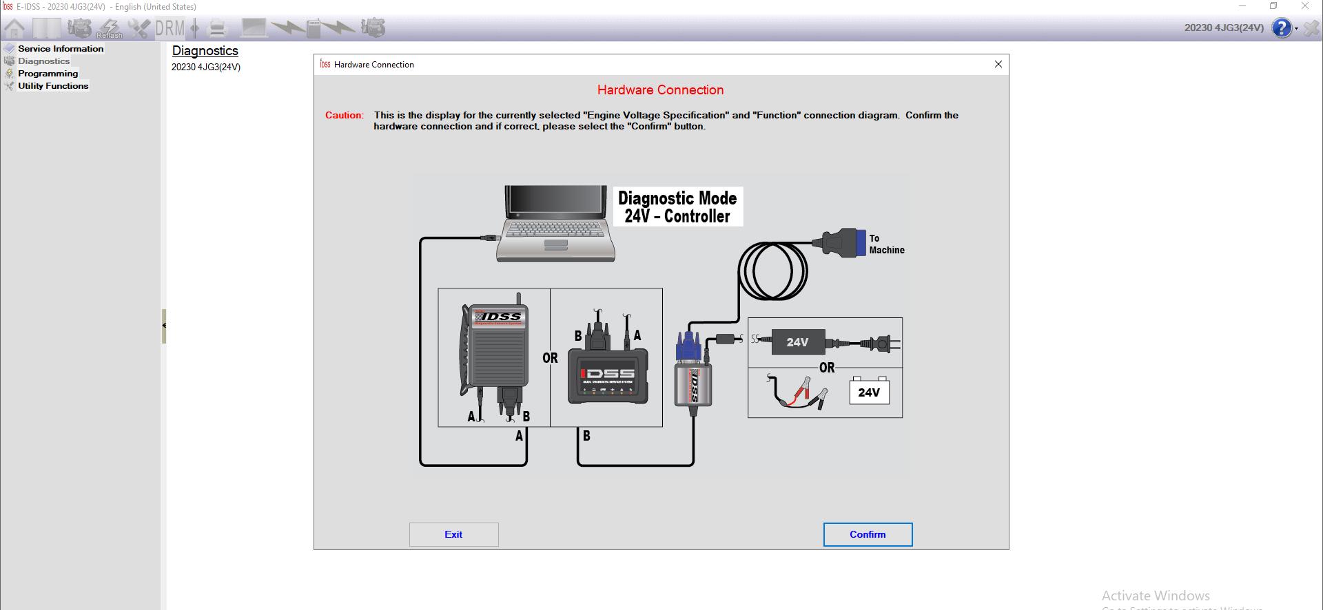 Isuzu E IDSS 08.2025 Engine Diagnostic Service System Remote Installation (4)
