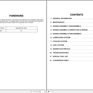 Isuzu Engine A 6BG1 For 1F6 Service Manual (1)