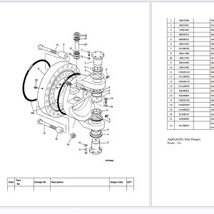 JCB Articulated Dump Truck 712 00612001 00612369 Parts Catalog (1)
