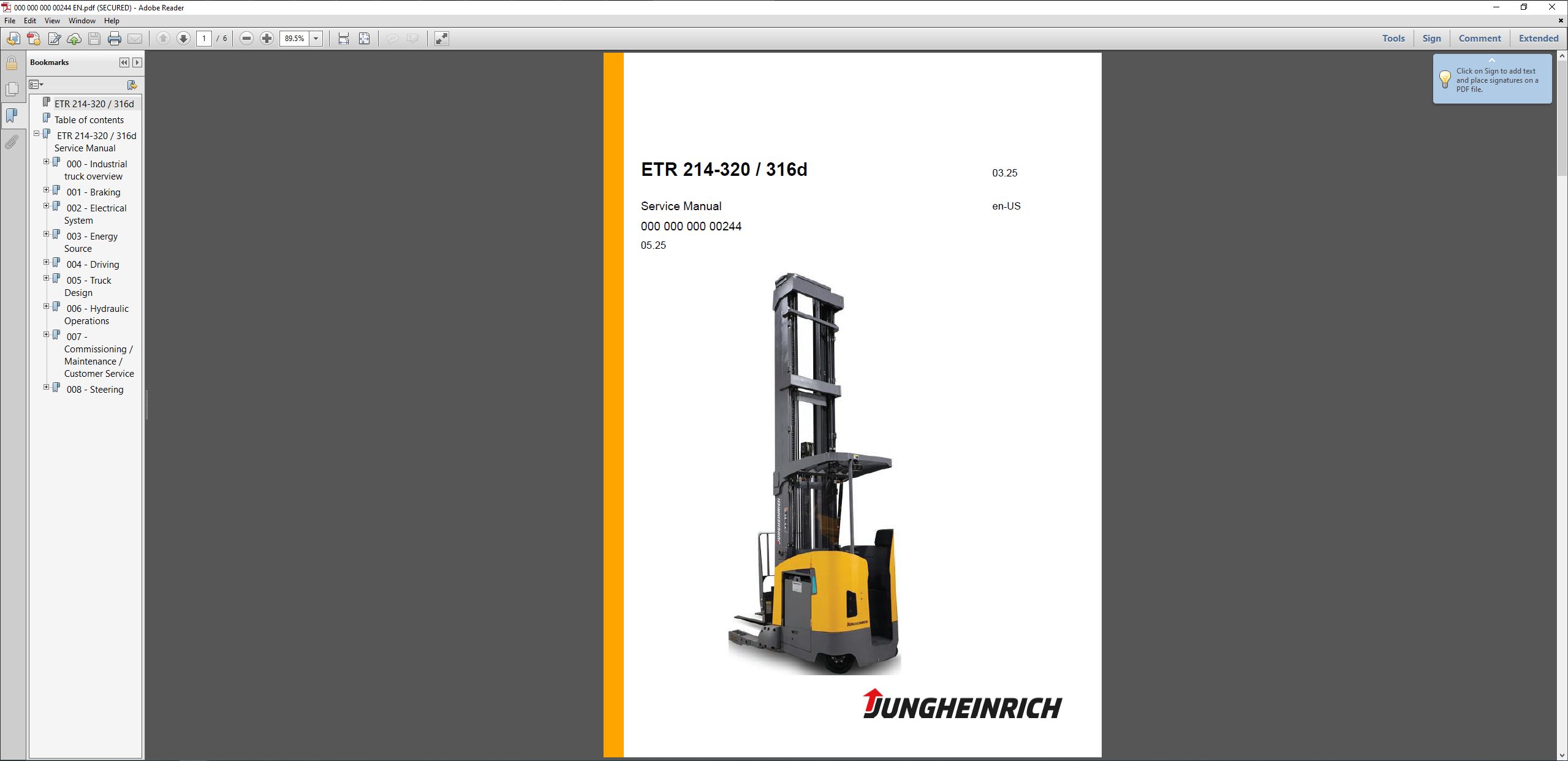 JUNGHEINRICH JETI SH v4.37 EN16 06.2025 Service Information (5)