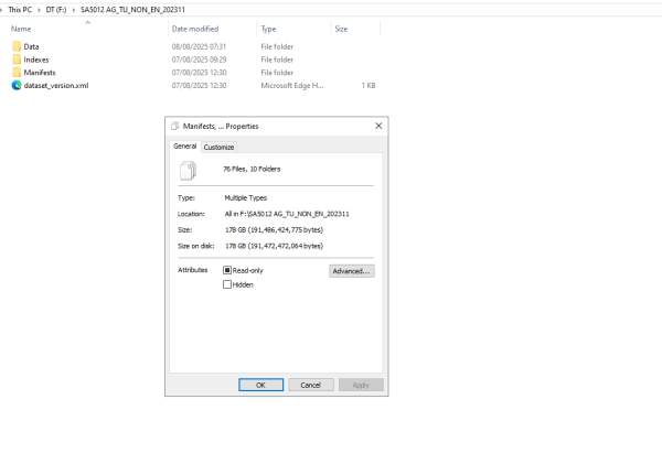 John Deere SA 5.3 AG Dataset 11.2023 Agricultural Forestry Equipment