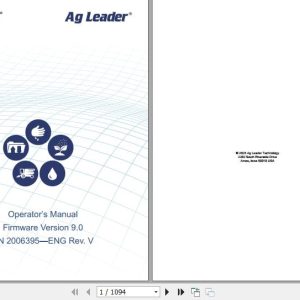 Kinze Ag Leader Firmware Version 9.0 Operators Manual PN2006395 2023 (1)