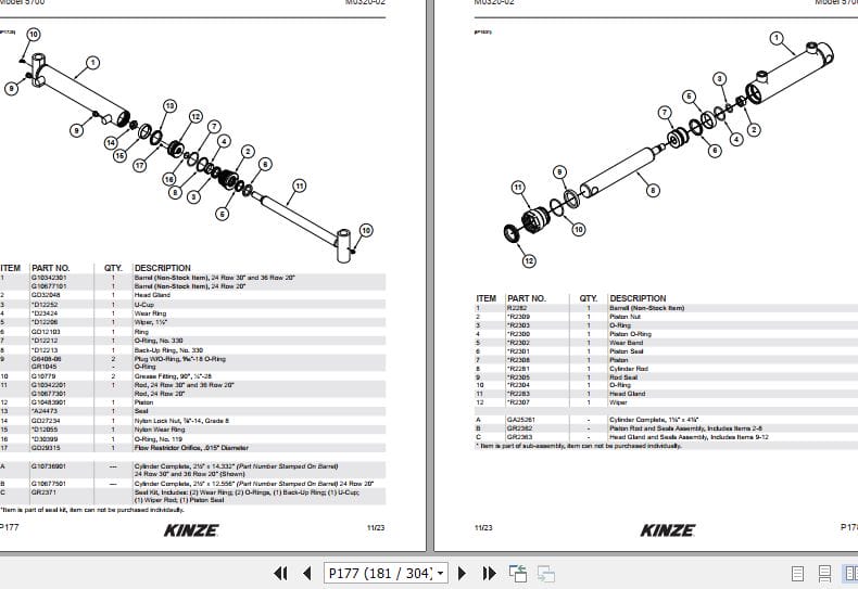 Kinze Front Fold Planter 5700 Parts Manual M0320 02 11.2023 (2)