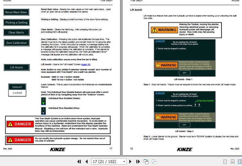 Kinze True Depth Package Operators Manual M0286 04.2022 (2)