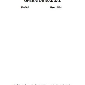 Kinze True Speed (High Speed Seed Delivery) Operator Manual M0308 08.2024 (1)
