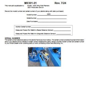 Kinze Wing Fold Planter 3205 Operators Manual M0301 02 07.2024 (1)