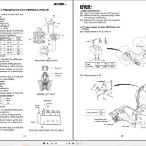 Kobelco Excavator SK30UR 2 SK50UR 2 SK75UR 2 Serviceman Handbook S7LO0025E (2)