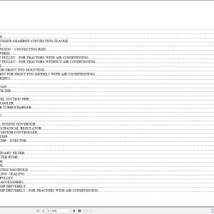Lamborghini Tractor PLUS 90 F Parts Catalog (1)