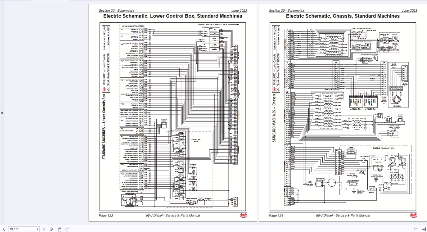 MEC Forklift Operators Service Parts Manual Schematic Update 2025 (4)
