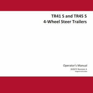 Macdon 4 Wheel Steer Trailers TR41S TR45S Operators Manual 262672 Revision A (1)
