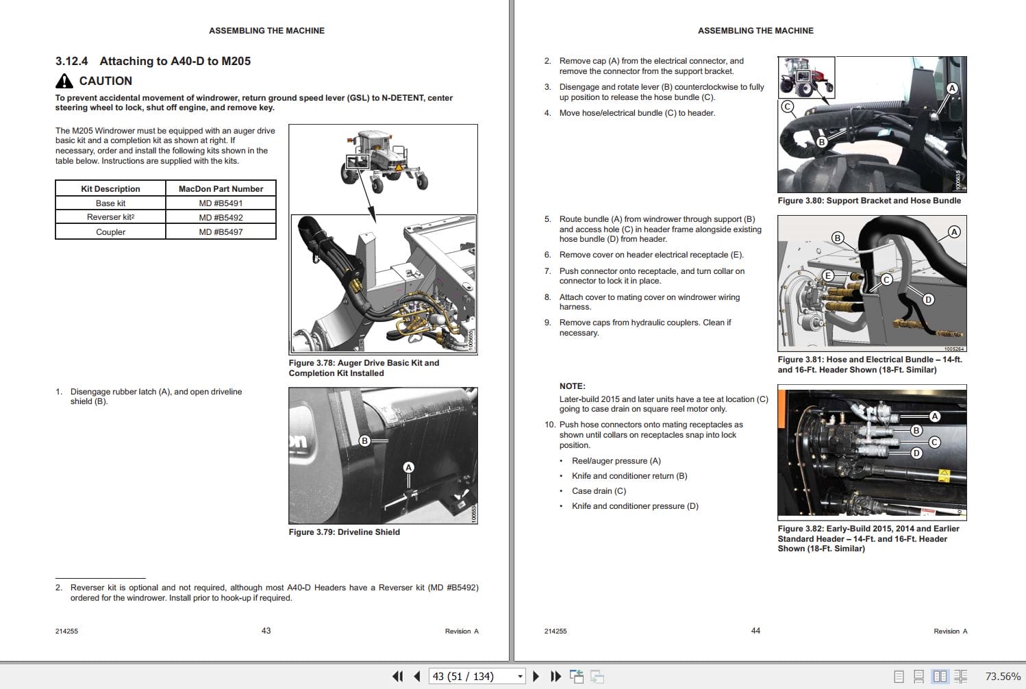 Macdon Auger Header A40D A40DX Unloading & Assembly Instructions (2)