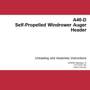 Macdon Auger Header A40D Unloading & Assembly Instructions (1)