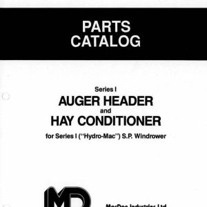 Macdon Auger Header Series I Parts Catalog 12514 (1)