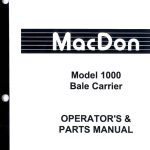 Macdon Bale Carrier 1000 Operators and Parts Manual 46375 (1)