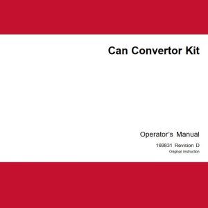 Macdon Can Convertor Kit Operators Manual 169831 Revision D (1)