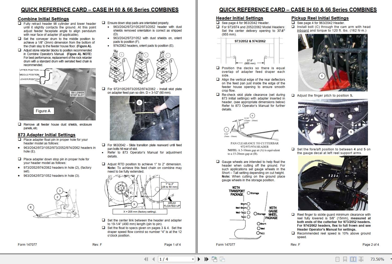 Macdon Combine Headers Quick Cards Collection (2)