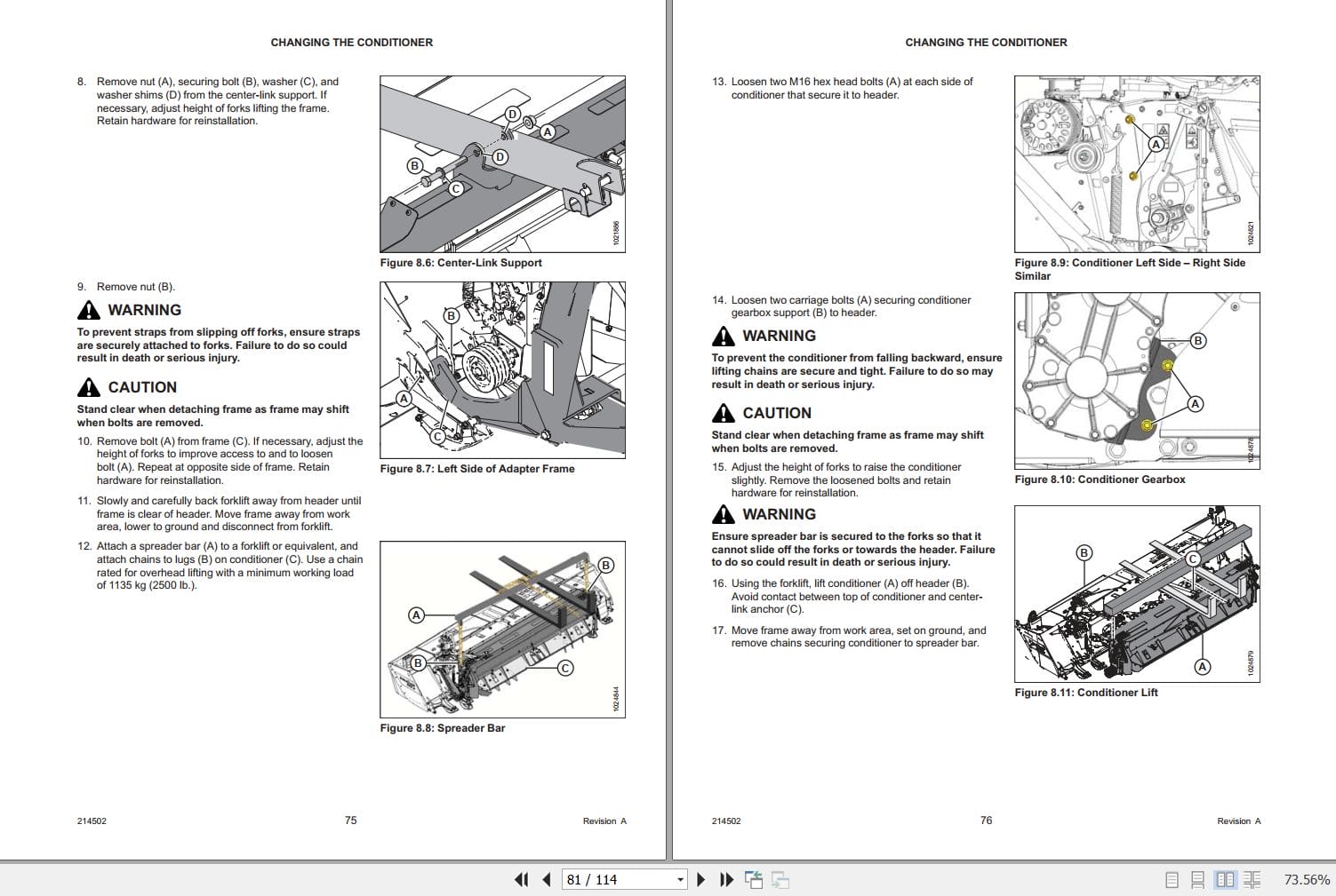 Macdon Disc Header R113 Unloading & Assembly Instructions 214502 Revision A (2)