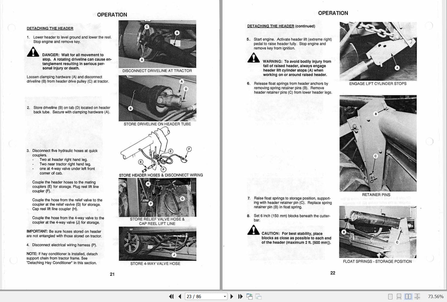Macdon Double Windrow For 7000 Operators Manual (2)