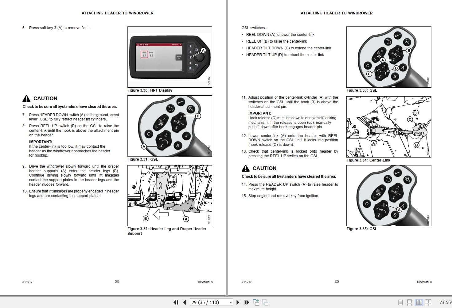 Macdon Draper Header D1 XL Series Unloading & Assembly Instructions 214017 Revision A (2)