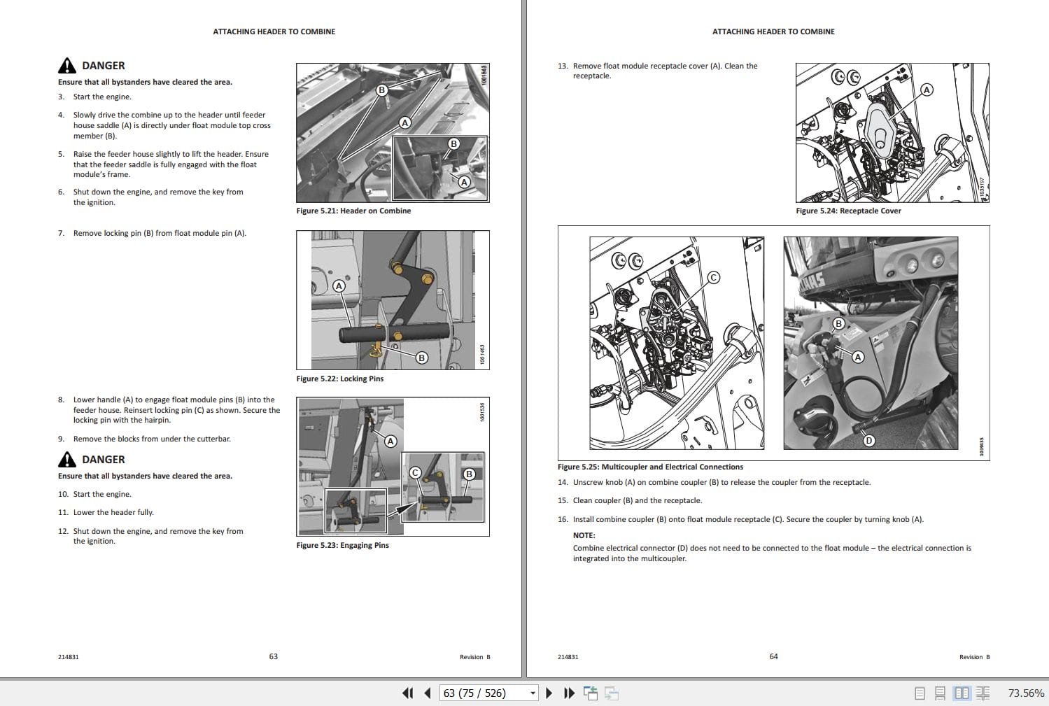 Macdon Draper Header D2 Series FM200 Unloading and Assembly Instructions (2)