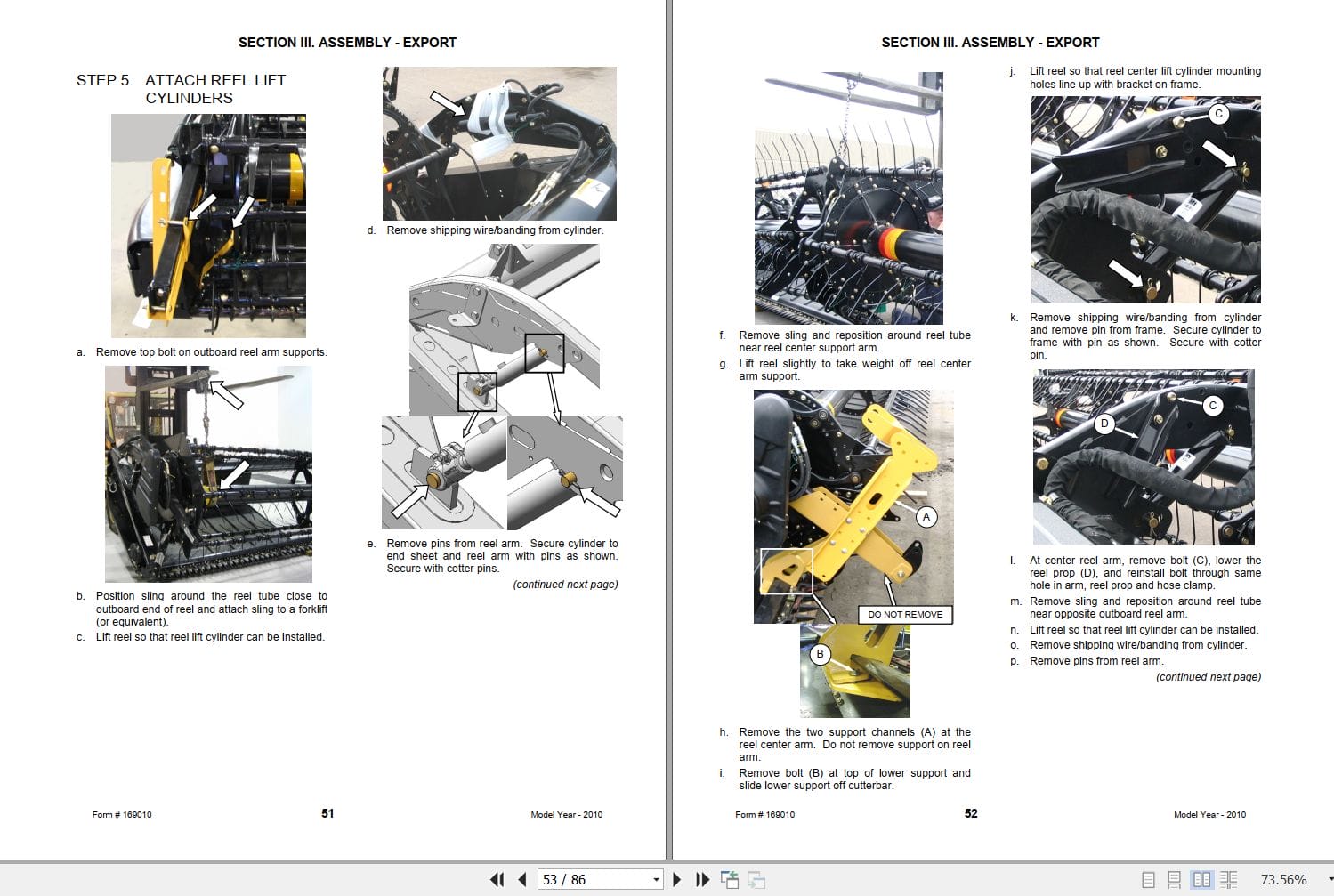 Macdon FlexDraper FD70 CA20 Unloading and Assembly Instructions (2)