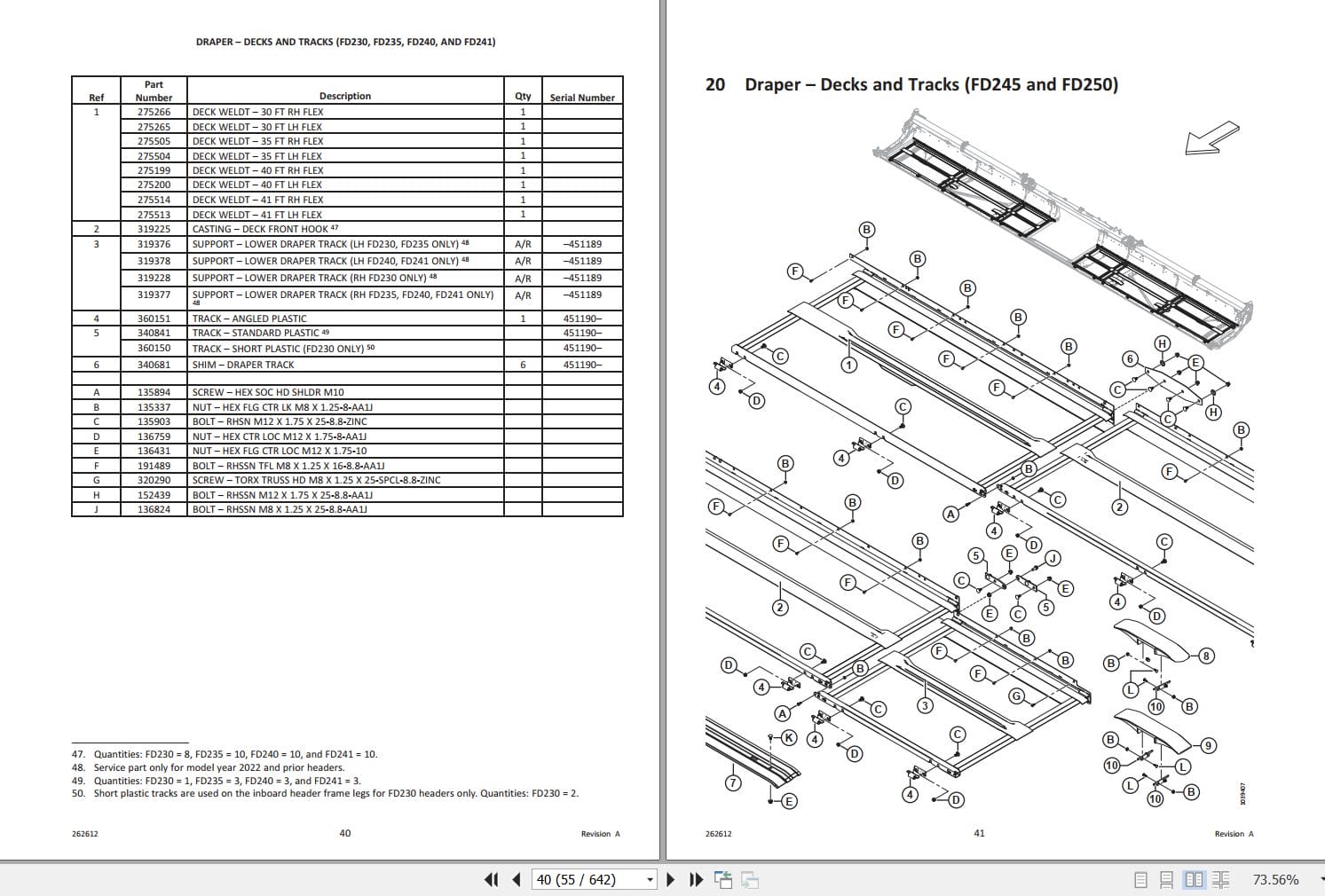 Macdon FlexDraper Header FD2 Series FM200 Parts Catalog (2)