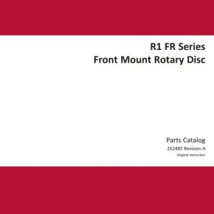Macdon Front Mount Rotary Disc R1 FR Series Parts Catalog 262485 Revision A (1)