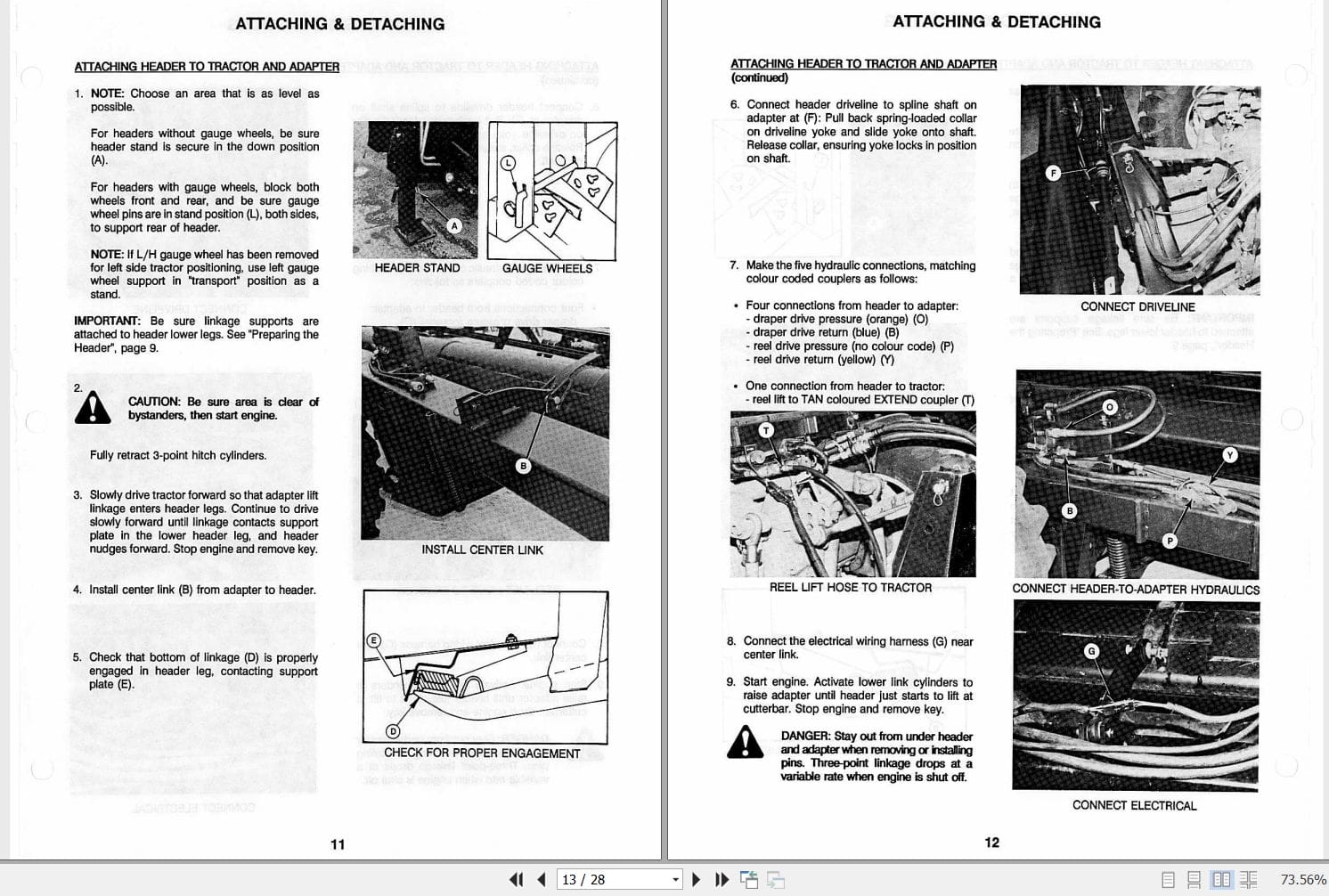 Macdon Harvest Header 960 Supplement Operators Manual 46057 (2)