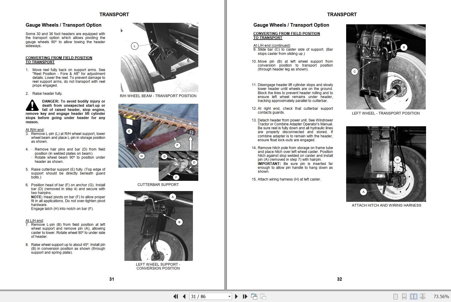 Macdon Harvest Header 962 Operators Manual (2)